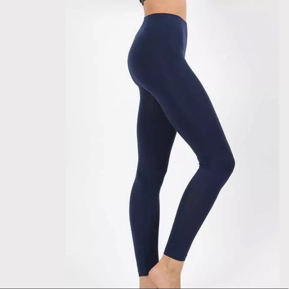 Navy - Seamless Classic Leggings